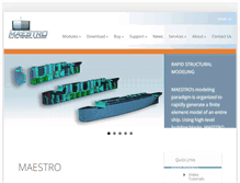 Tablet Screenshot of maestromarine.com